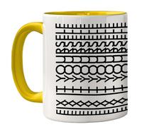 Funny Mug for Men Women - Fix It Yourself - Rude Sarcastic Slogan Gifts for Work Colleagues, Crude Fun Novelty Joke Gag Gift Humour Birthday Friends, 11oz Yellow Ceramic Premium Mugs Cup