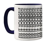 Funny Mug for Men Women - Fix It Yourself - Rude Sarcastic Slogan Gifts for Work Colleagues, Crude Fun Novelty Joke Gag Gift Humour Birthday Friends, 11oz Navy Blue Ceramic Premium Mugs Cup