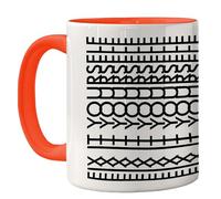 Funny Mug for Men Women - Fix It Yourself - Rude Sarcastic Slogan Gifts for Work Colleagues, Crude Fun Novelty Joke Gag Gift Humour Birthday Friends, 11oz Orange Ceramic Premium Mugs Cup