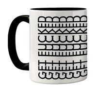 Funny Mug for Men Women - Get F*cked - Rude Sarcastic Slogan Gifts for Work Colleagues, Crude Fun Novelty Joke Gag Gift Humour Birthday Friends, 11oz Black Ceramic Premium Mugs Cup