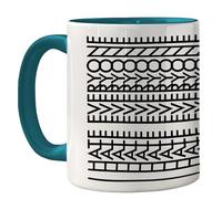 Funny Mug for Men Women - I Hate Everyone - Rude Sarcastic Slogan Gifts for Work Colleagues, Crude Fun Novelty Joke Gag Gift Humour Birthday Friends, 11oz Light Blue Ceramic Premium Mugs Cup