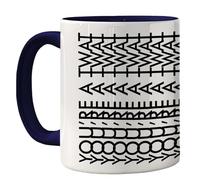 Funny Mug for Men Women - You're A Tw*t - Rude Sarcastic Slogan Gifts for Work Colleagues, Crude Fun Novelty Joke Gag Gift Humour Birthday Friends, 11oz Navy Blue Ceramic Premium Mugs Cup