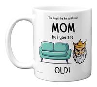 Funny Mug for Mommy - Sofa King - Rude Happy Birthday Gifts for Mom Parent from Son Daughter, Novelty Gift Presents, 11oz Ceramic Dishwasher Safe Premium Mugs