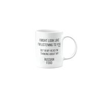 Funny Mug for Russian, Foodie, Joke, Silly or Gag, Birthday Gifts for Men or Women, Secret Santa, Presents for Christmas, Gift for Someone who Loves Food, mm-CA_244_91