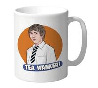 Funny Mug for TV Comedy Fans Jay Inbetweeners Tea Wanker Quote CMUG20