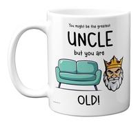 Funny Mug for Uncle - Sofa King - Rude Happy Birthday Gifts for Relative Family from Nephew Niece, Novelty Gift Presents, 11oz Ceramic Dishwasher Safe Premium Mugs