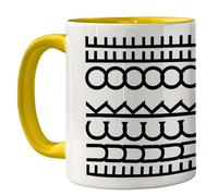 Funny Mug for Men Women - F*ck Off - Rude Sarcastic Slogan Gifts for Work Colleagues, Crude Fun Novelty Joke Gag Gift Humour Birthday Friends, 11oz Yellow Ceramic Premium Mugs Cup