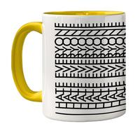Funny Mug for Men Women - I Hate Everyone - Rude Sarcastic Slogan Gifts for Work Colleagues, Crude Fun Novelty Joke Gag Gift Humour Birthday Friends, 11oz Yellow Ceramic Premium Mugs Cup