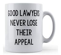 Funny Mug Good Lawyers Never Lose Appeal - Law Student Funny Lawyer Gift Mug, Ceramic, 11fl.oz.