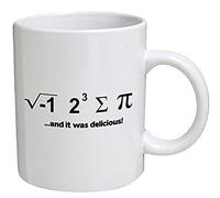 Funny Mug - I Ate Some Pie... And It Was Delicious. Math Geek - 11 OZ Coffee Mugs - Funny Inspirational and sarcasm - By A Mug To Keep TM
