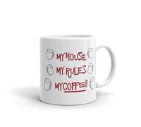 Funny Mug - Knives Out: My House My Rules My Coffee, Coffee Mug Movie Lover Gift 11oz