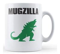 Funny Mug Monster Pun, Mugzilla - Film, Movie Gift Mug, Ceramic, 11fl.oz.