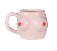Funny Mug Novelty Coffee Mug 11oz Pink Ceramic Creative Human Body Mug Tea Mug Gag Gift Rude Gifts Novelty Gifts for Friends 330ml / 11oz