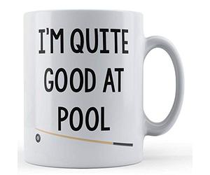 Funny Mug Pool, Sport, I'm Quite Good at Pool - Gift Mug, Ceramic, 11fl.oz.