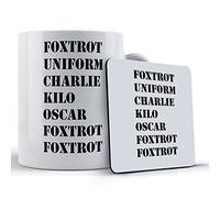 Funny Mug Rude Phonetics Novelty Gift Mug & Coaster, Ceramic, 11 fl. oz.