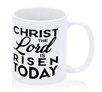 Funny Mug The Lord is Risen Today Sarcastic Coffee Mug s 11oz Sayings Funny Coffee Cup Ceramic Inspirational Saying Cup