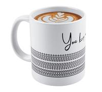 Funny Mugs for Women Coffee Mugs 11oz Funny Ceramic Cup with Handle(White)