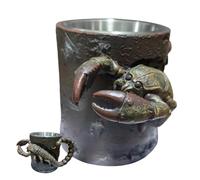 Funny Mugs - Mifflin Collectible 3D Mug 300ml | Ancient Skull Head Shaped Ceramic Mug for Coffee Lovers Giant Scorpion for Men Women Adults Family