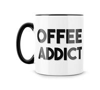 Funny Mugs | Mugs for Him | Mugs for Her | Coffee Addict Best Friend Funny Mug | Joke Coffee Mug | Funny Cup Birthday Banter Rude Mbh1177