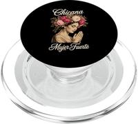 Funny Mujer Fuerte Saying Latina Power Chicana Women Men PopSockets PopGrip for MagSafe