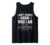 Funny Multiple Personalities Disorder Dissociative Identity Tank Top