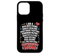 Funny Mum Life Super Mum Mothers Day Parenting Humour Case for iPhone 12 mini