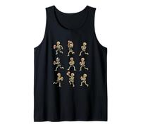 Funny Mummy Football Halloween Mummies for Boys and Kids Tank Top