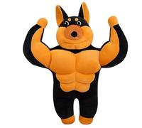 Funny Muscle Dog Plush | Dog Plush | Stuffed Animal | Ugly Cute Doll for Accompanying, Hugging & Playing, A Sleeping Pillow Birthday Gift for Girls & Women