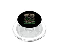 Funny Muscular Dystrophy Warrior PopSockets PopGrip for MagSafe
