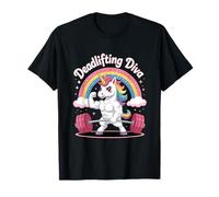 Funny Muscular Unicorn Gym Design for Those Who Lift T-Shirt
