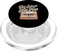 Funny Music 60s 70s Cassette Meme Of Old School Hip Hop Mix PopSockets PopGrip for MagSafe
