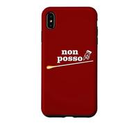 Funny Music Conductor Humour For Italian Musical Director Case for iPhone XS Max