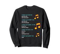 Funny Music Lyrics - Things We Did - Things We Didn't FRONT Sweatshirt