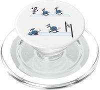 Funny Music Notes Clef Race Composer Finish Musician Clefs PopSockets PopGrip for MagSafe