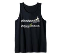 Funny Music Shirt Running Music Turtle and The Hare Sprint Tank Top