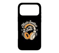 Funny Music Soothes My Soul Cute Musician Band Lover Quotes Case for iPhone 17 Pro Max