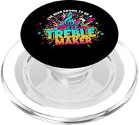 Funny Music Teacher Choir Band Director Treble Maker PopSockets PopGrip for MagSafe