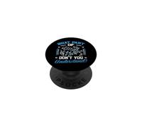 Funny Music Teacher Music Notes Saying PopSockets Adhesive PopGrip