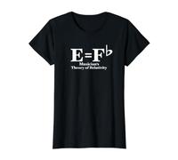Funny Music Theory E=Fb Classical Composer Musician Artist Value Graphic T-Shirt, Women, Black, S
