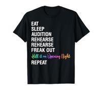 Funny Musical Theater Geek Nerd Rehearse Actor Gifts T-Shirt