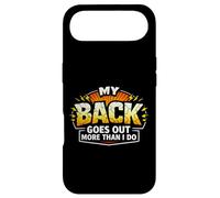 Funny My Back Goes Out More Than I Do Joke Case for iPhone Air