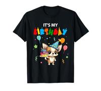 Funny My Birthday Chihuahua Bday Cake Owner Matching Parties T-Shirt