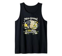 Funny My Brain is 95 Percent Padel Tank Top