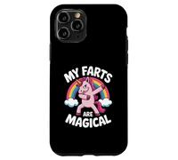 Funny My Farts Are Magical Saying Rainbow Unicorn Women Men Case for iPhone 11 Pro