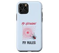 Funny My Network My Rules Redback Spider Web Case for iPhone 11 Pro