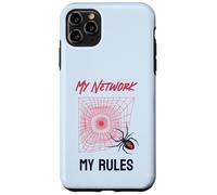 Funny My Network My Rules Redback Spider Web Case for iPhone 11 Pro Max