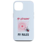 Funny My Network My Rules Redback Spider Web Case for iPhone 13