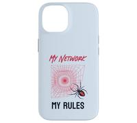 Funny My Network My Rules Redback Spider Web Case for iPhone 14