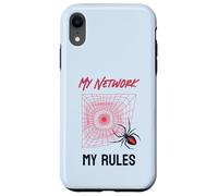 Funny My Network My Rules Redback Spider Web Case for iPhone XR