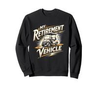 Funny My Retirement Vehicle Golf Cart Retired Life Hobby Sweatshirt